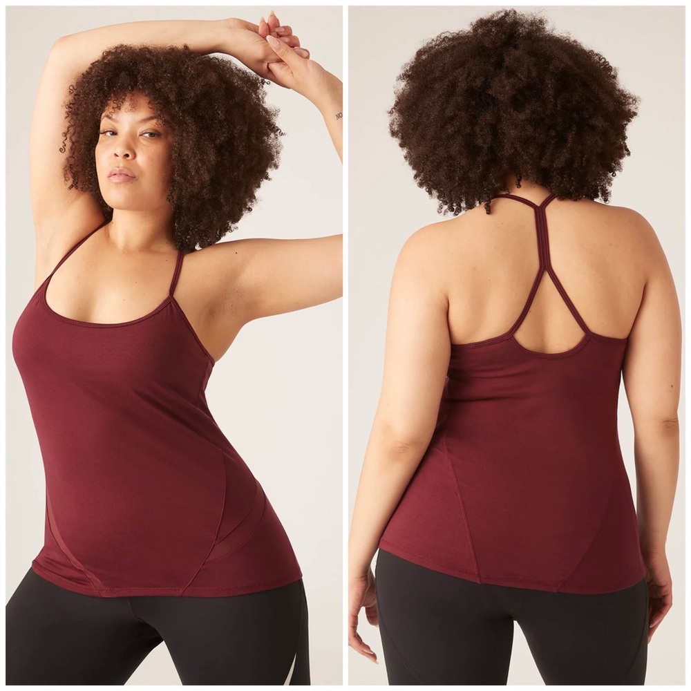 Modibodi Sustainable Active Cami (Aubergine)